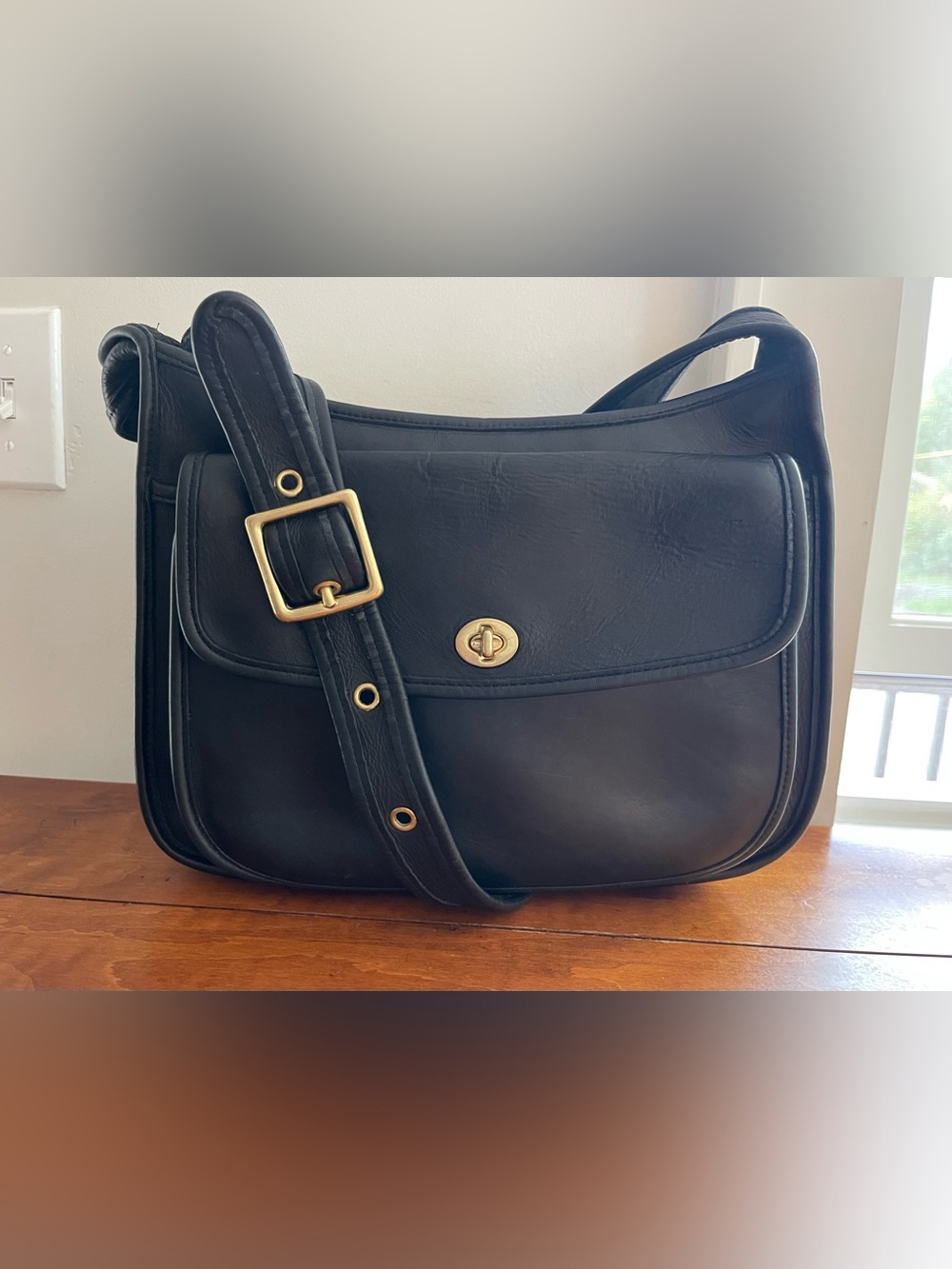 1996 Authentic Vintage Coach Taft Bag (Style 9980)
